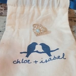 Chloe + Isabel Portico Hexagon Ring NWOT